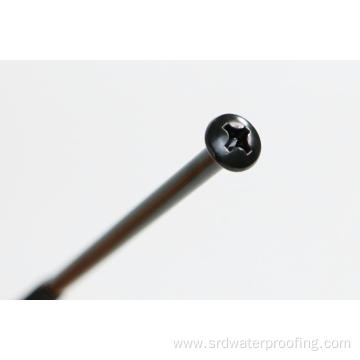 black fasteners for roofing